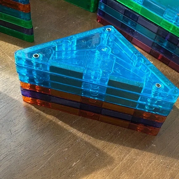 Magna-tiles 54 piece Building Tiles Set - Picture 6 of 7